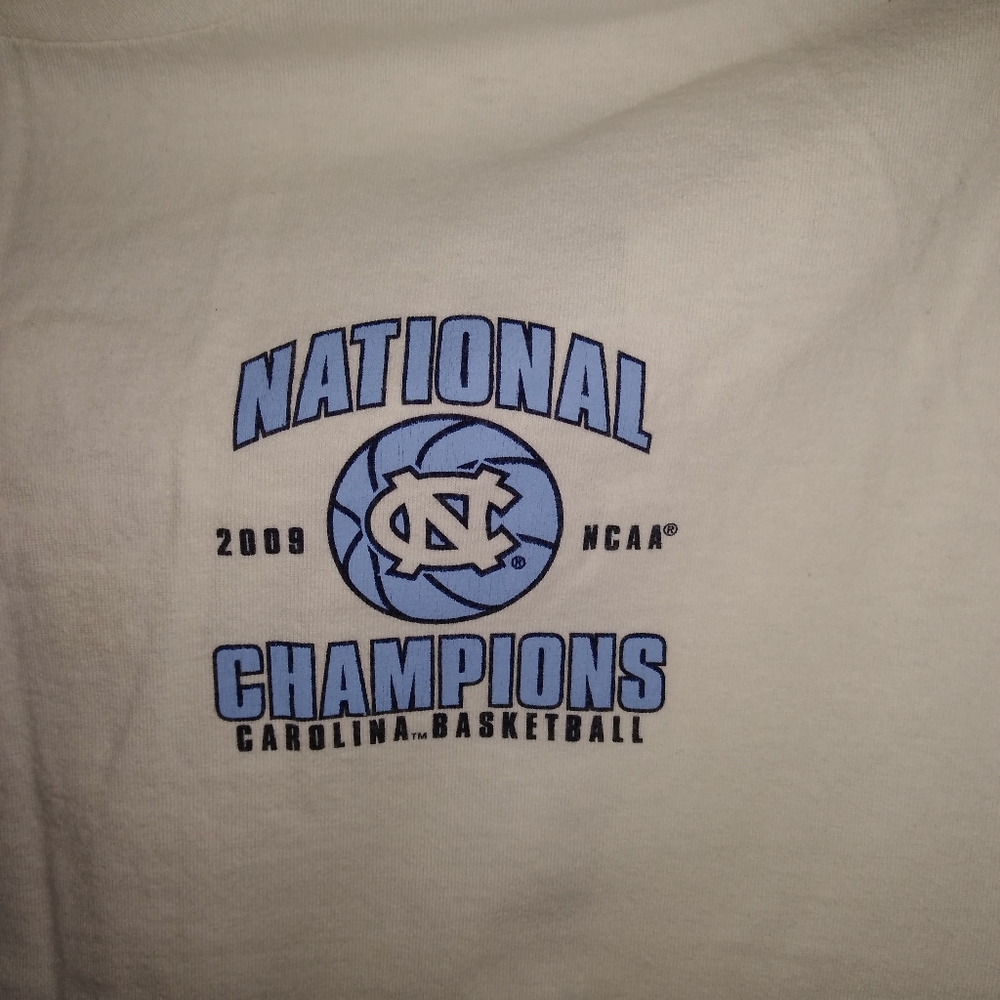 UNC NCAA CHAMPIONSHIP SHIRT 2009